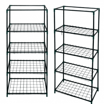 Мини-теплица для рассады и цветов, (105х46х24 см), 4 полки